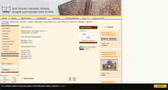 Desktop Screenshot of antikkonyv.hu