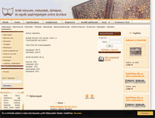 Tablet Screenshot of antikkonyv.hu